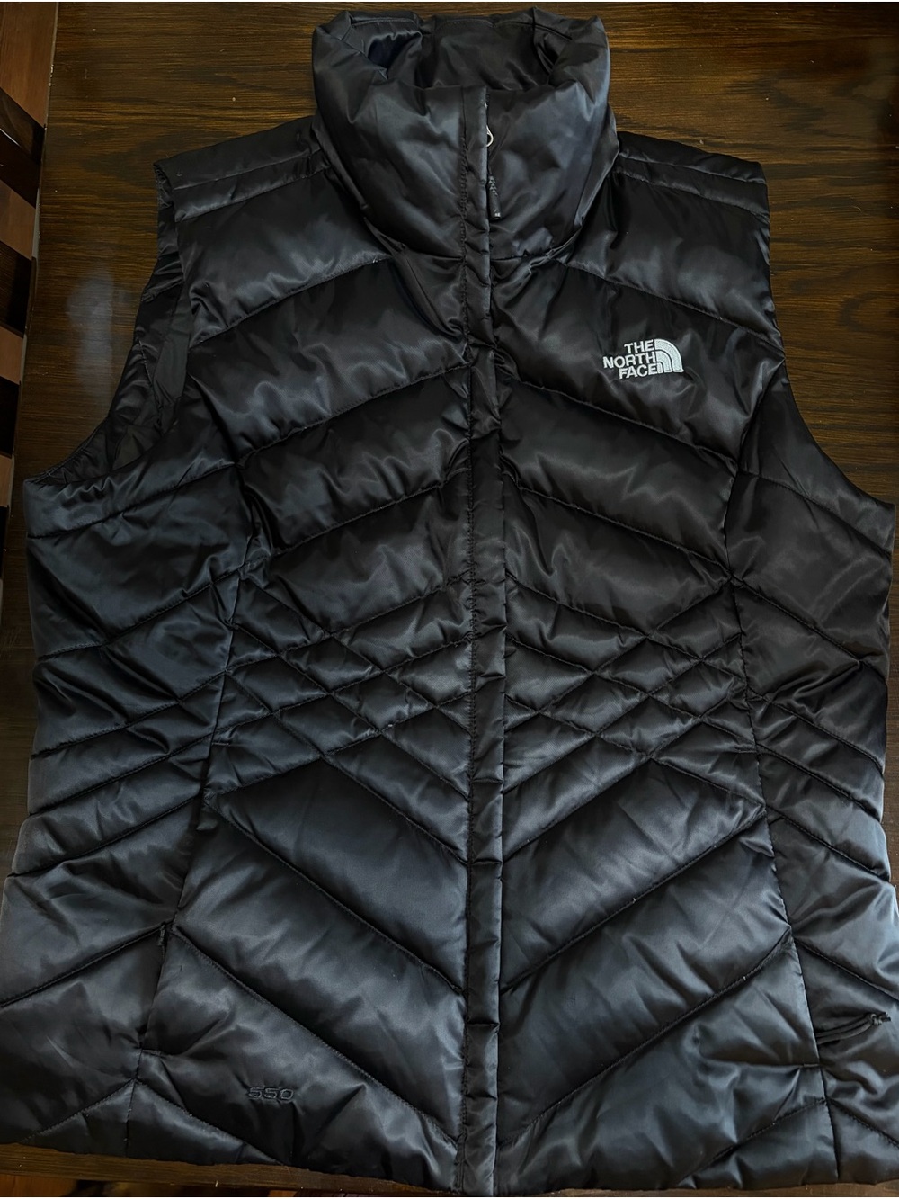 The North Face Black Goose Down Vest
